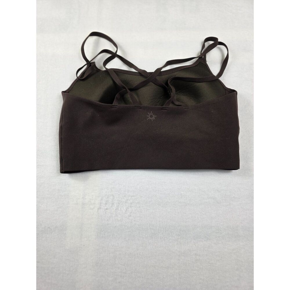 Offline by Aerie Real me I Real me chocolate Sports Bra Women Size Large